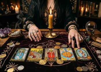 Março de 2026 pede atenção aos 5 arcanos do Tarot para Libra garantir dinheiro extra e bom plantio