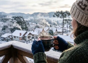 Neve em terras brasileiras: cidade no Brasil com clima europeu e neve encanta quem busca experiência diferente