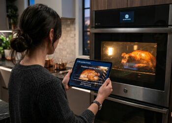 O novo forno elétrico analisa o alimento e ajuda o usuário a errar menos na cozinha