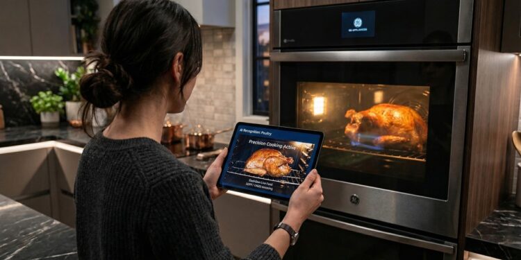 O novo forno elétrico analisa o alimento e ajuda o usuário a errar menos na cozinha