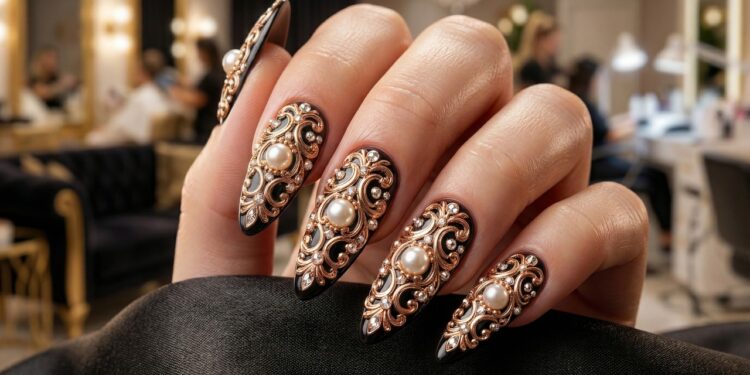 8 estilos de unhas com textura que viraram queridinhos deixam as mãos modernas e cheias de estilo