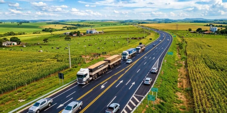 Com mais de 90 km restaurados, a GO-184 recebeu mais de R$ 300 milhões e promete melhorar o transporte de cargas e a logística do agronegócio