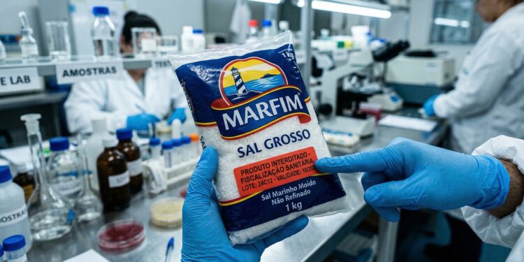 Anvisa manda retirar sal grosso do mercado após risco à saúde e faz alerta sobre azeite irregular