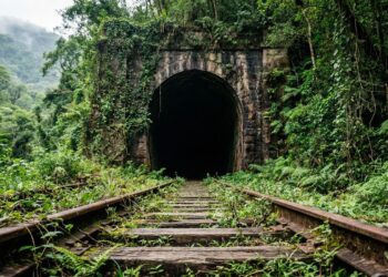 Esquecido por quase 50 anos, maior túnel ferroviário de SC pode ganhar nova vida com projeto de revitalização