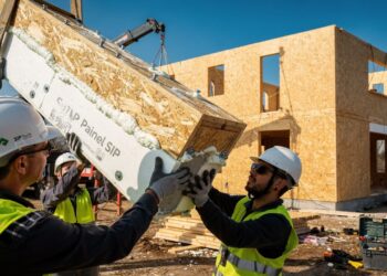 Sem uso de cimento e concluída em poucos dias, essa tecnologia está transformando a construção de moradias no Chile