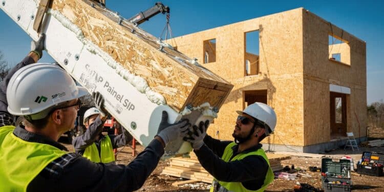 Sem uso de cimento e concluída em poucos dias, essa tecnologia está transformando a construção de moradias no Chile