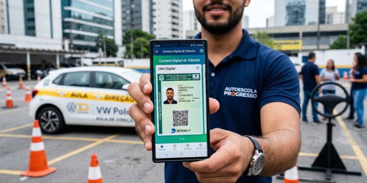 Novo aplicativo federal reduz o custo da CNH em até 80% com liberação de aulas teóricas gratuitas