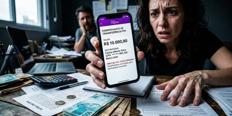 Erro em transferência de R$ 10 mil termina em confusão após bloqueio da beneficiária