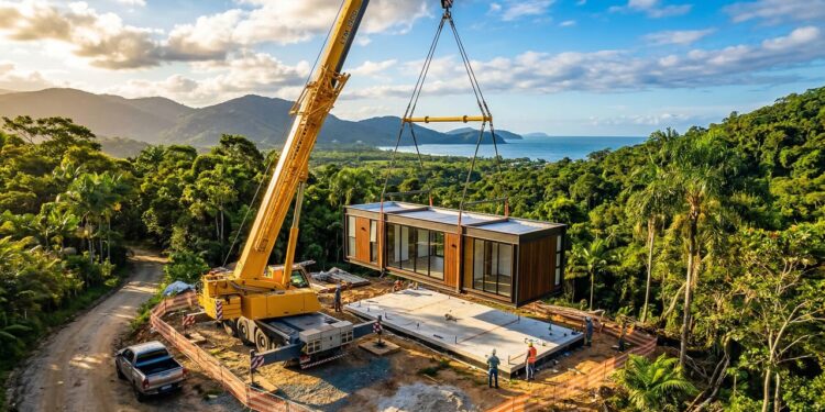 Casa pré-fabricada de montar em 90 dias chega ao Brasil e promete construção por preço menor que um carro popular