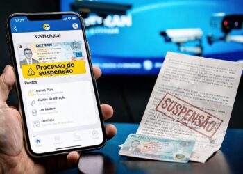 Contran define novas regras que podem levar à suspensão da CNH de motoristas em 2026