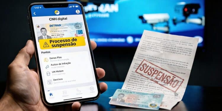 Contran define novas regras que podem levar à suspensão da CNH de motoristas em 2026