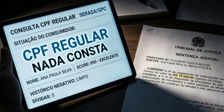 Mulher que teve nome sujo por erro do banco ganha R$ 15 mil de indenização