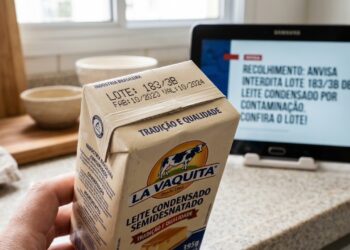 Anvisa determina recolhimento de leite condensado por contaminação bacteriana