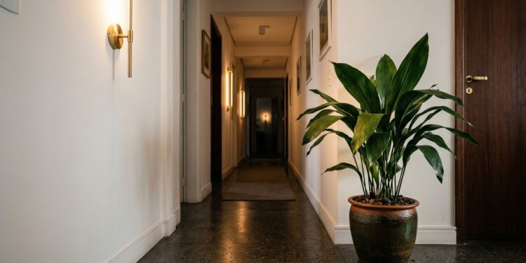 Três plantas perfeitas para o corredor de casa que têm pouca luz e valorizar a decoração
