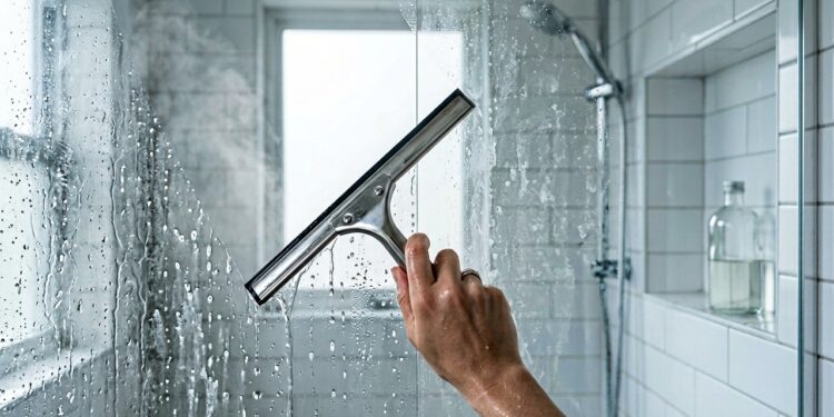 Borrifar vinagre no box do banheiro pode facilitar a limpeza e evitar acúmulo de sujeira