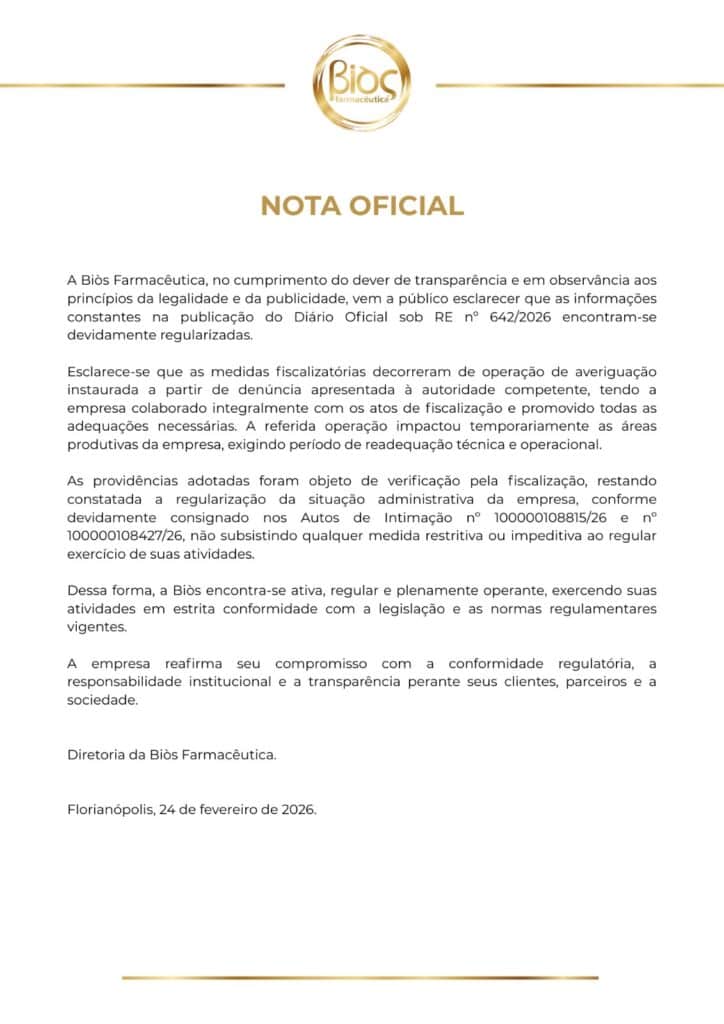 Anvisa encontra fragmentos de vidro em medicamentos e determina interdição de farmácias irregulares