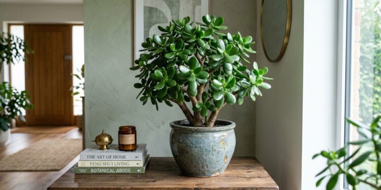 Conhecida pelo simbolismo de riqueza e prosperidade, essa suculenta é perfeita para casas e escritórios