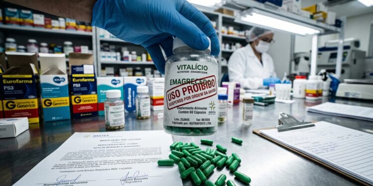 Anvisa determina recolhimento de suplementos com substâncias tóxicas