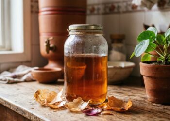 Não jogue fora as cascas de cebola: este vegetal barato pode salvar suas plantas