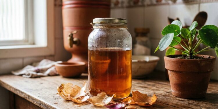 Não jogue fora as cascas de cebola: este vegetal barato pode salvar suas plantas