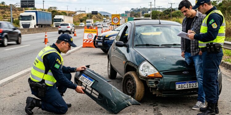 Motorista pode pagar R$ 195,23 por dano comum no carro e ainda ter o veículo retido pelas regras do CTB em 2026