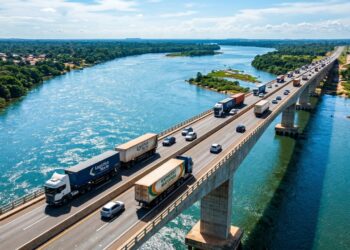 Nova ponte sobre o rio Araguaia reduz travessia de 45 minutos para poucos minutos na BR-153 entre Tocantins e Pará