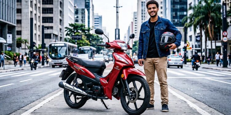 Shineray lança moto barata no Brasil que pode ser pilotada com sem CNH tradicional