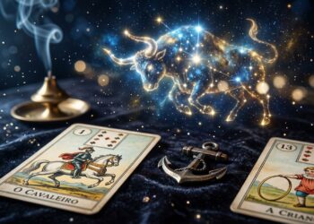 Baralho Cigano prevê 3 mudanças essenciais para o signo de Touro em março de 2026 com foco na paz