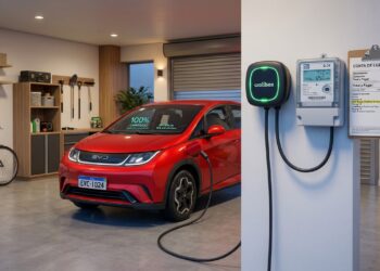 Carro elétrico de entrada exige em média R$ 20 por ciclo de recarga e alivia a conta de luz no final do mês