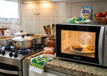 Quanto custa usar o micro-ondas no lugar do fogão para esquentar comida todos os dias