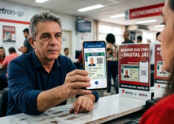 Motoristas podem perder renovação gratuita da CNH em 2026 por não conhecer nova regra