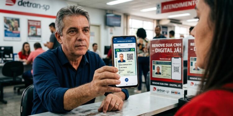 Motoristas podem perder renovação gratuita da CNH em 2026 por não conhecer nova regra