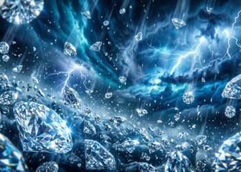 O planeta onde a chuva não é de água, mas de diamantes, e o que os cientistas descobriram sobre esse fenômeno