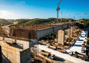 Obras na BR-104 entram em etapa decisiva em Alagoas com novas pistas, pontes e viadutos