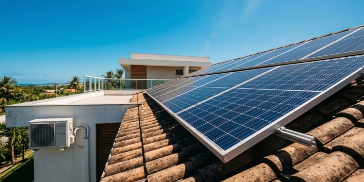 Quanto custa manter um ar-condicionado potente com energia solar durante todo o mês