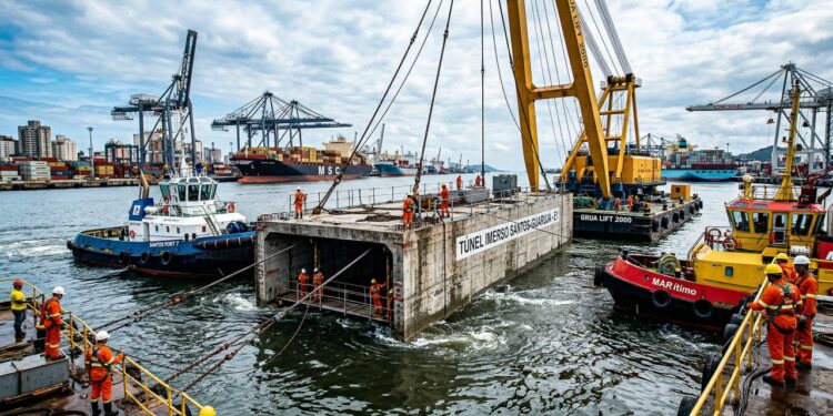 Após décadas de promessa túnel Santos Guarujá sai do papel e prevê ligação submersa inédita na América Latina