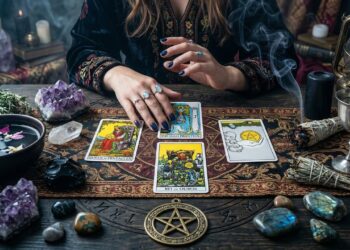 Rei de Ouros no tarô indica novas alianças financeiras para quem busca crescimento em março