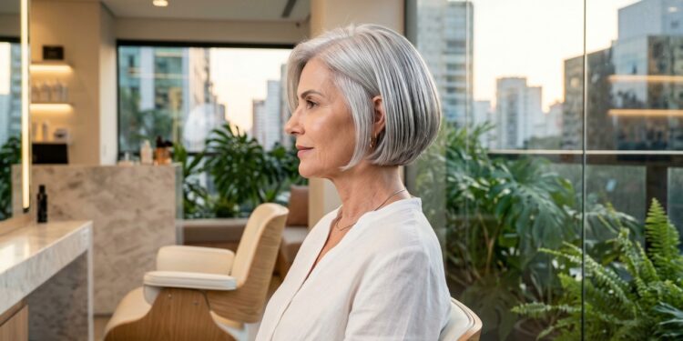 4 cortes que valorizam cabelos grisalhos e deixam o visual moderno depois dos 55