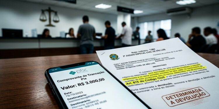 Justiça obriga mulher a devolver R$ 3 mil recebidos por transferência errada via Caixa