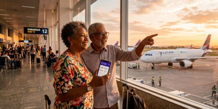 Aposentados do INSS podem conseguir passagens de R$ 200 no Voa Brasil em 2026