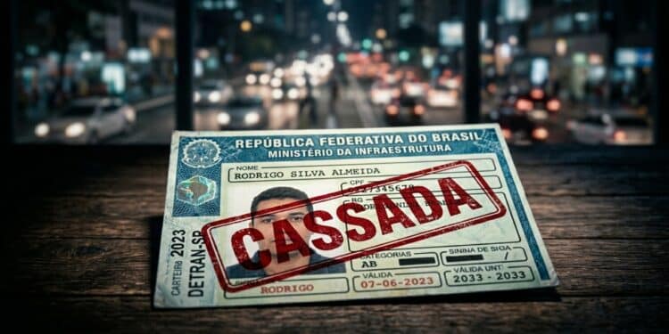 Motorista que ignorar esta regra em 2026 pode ficar fora das ruas por até dois anos e ter que refazer a CNH do zero