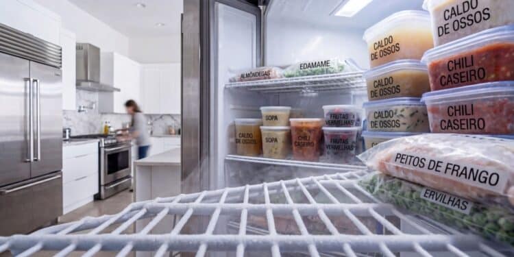 Por que manter seu congelador cheio pode ajudar a economizar energia