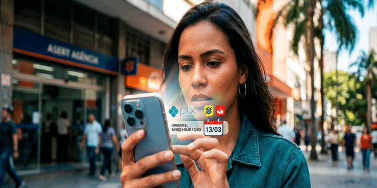 Clientes com conta na Caixa Econômica Federal, Banco do Brasil e Santander e que pagam por pix devem ler este aviso hoje 13/03