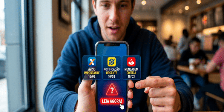 Clientes com conta na Caixa Econômica Federal, Banco do Brasil e Santander devem ler este aviso hoje 16/03