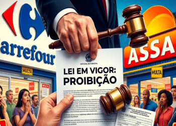 Nova lei em vigor impõe proibição e pega Carrefour, Assaí e outros supermercados que podem receber multas de até R$ 10.000,00