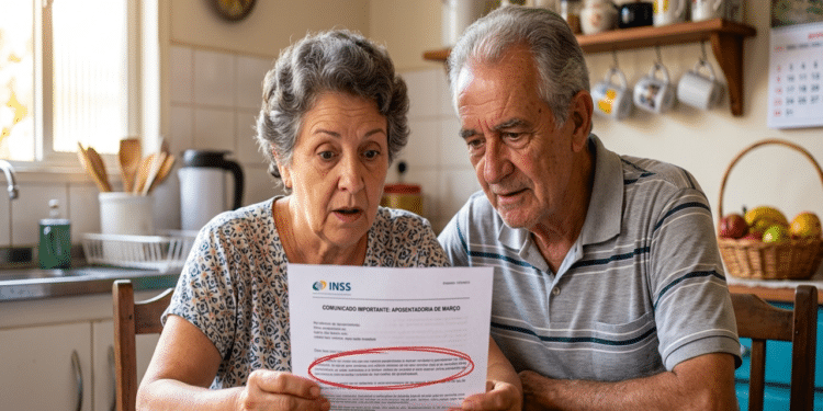INSS faz exigência para liberar o pagamento da aposentadoria de março a idosos