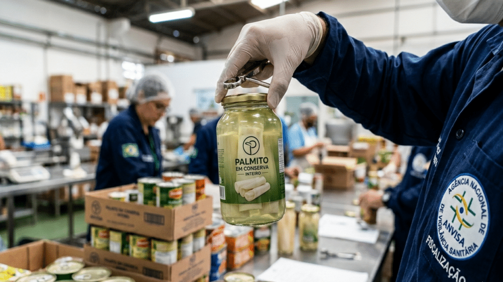 Anvisa suspende marca de Palmito popular após identificar riscos à saúde dos consumidores