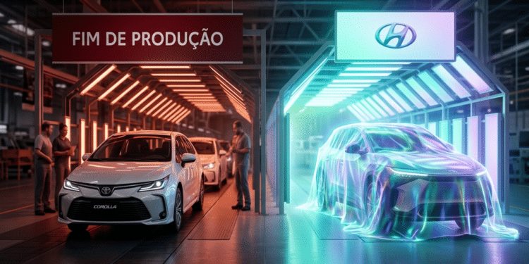 Toyota anuncia o fim da produção do Corolla e prepara transição inédita no país