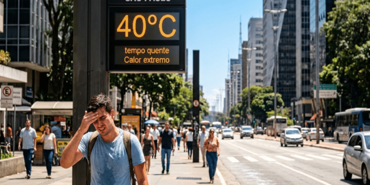 Alerta de bolha de ar quente: RS, SC, PR, MS, MT, SP, MG vão "pegar fogo" chegando a máximas de 40°C nos próximos 4 dias