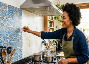 Adeus à tinta branca nas paredes da cozinha: novo revestimento lavável promete acabar com manchas de gordura e cheiro de fritura